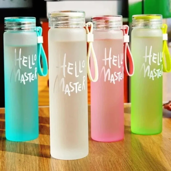 Hello Master Glass Water Bottle for School College Office 480 ml - Image 5