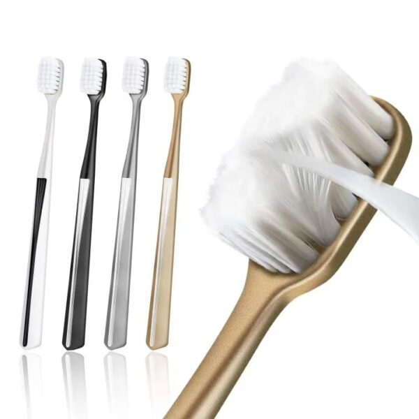 Bristle Micro Nano Toothbrush for Sensitive Teeth and Gums Care Extra Soft Silko Toothbrush for Adults and People with Braces - Image 6