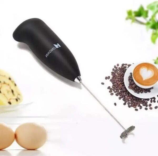 Coffee, Milk, Egg Beater Electric Whisk Mixer, Battery Cell Operated - Image 4