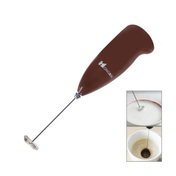 Coffee, Milk, Egg Beater Electric Whisk Mixer, Battery Cell Operated - Image 5