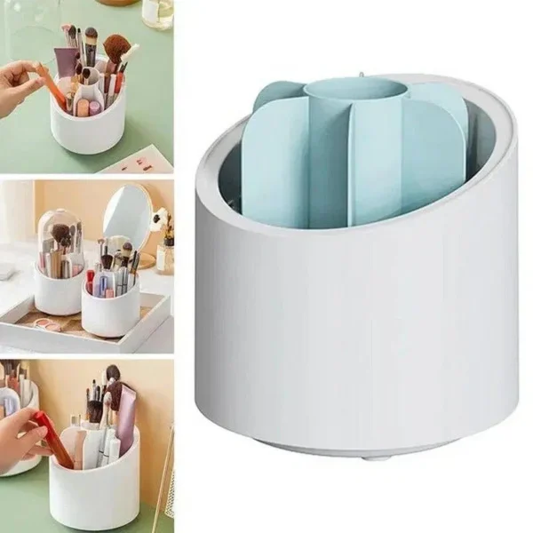 360 Degree Rotating Makeup Brush Holder - Image 2