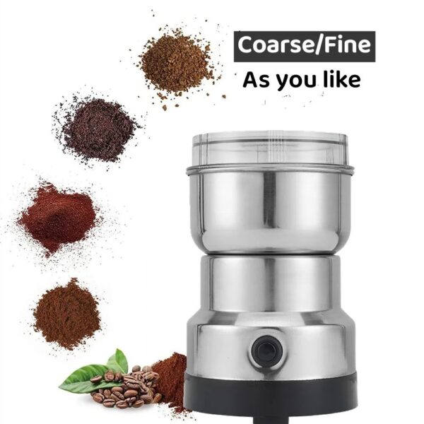 Mini Electric Grinder Stainless Steel Coffee Grinder For Coffee beans, Spices, Masala Grinder Machine 220V - Image 2